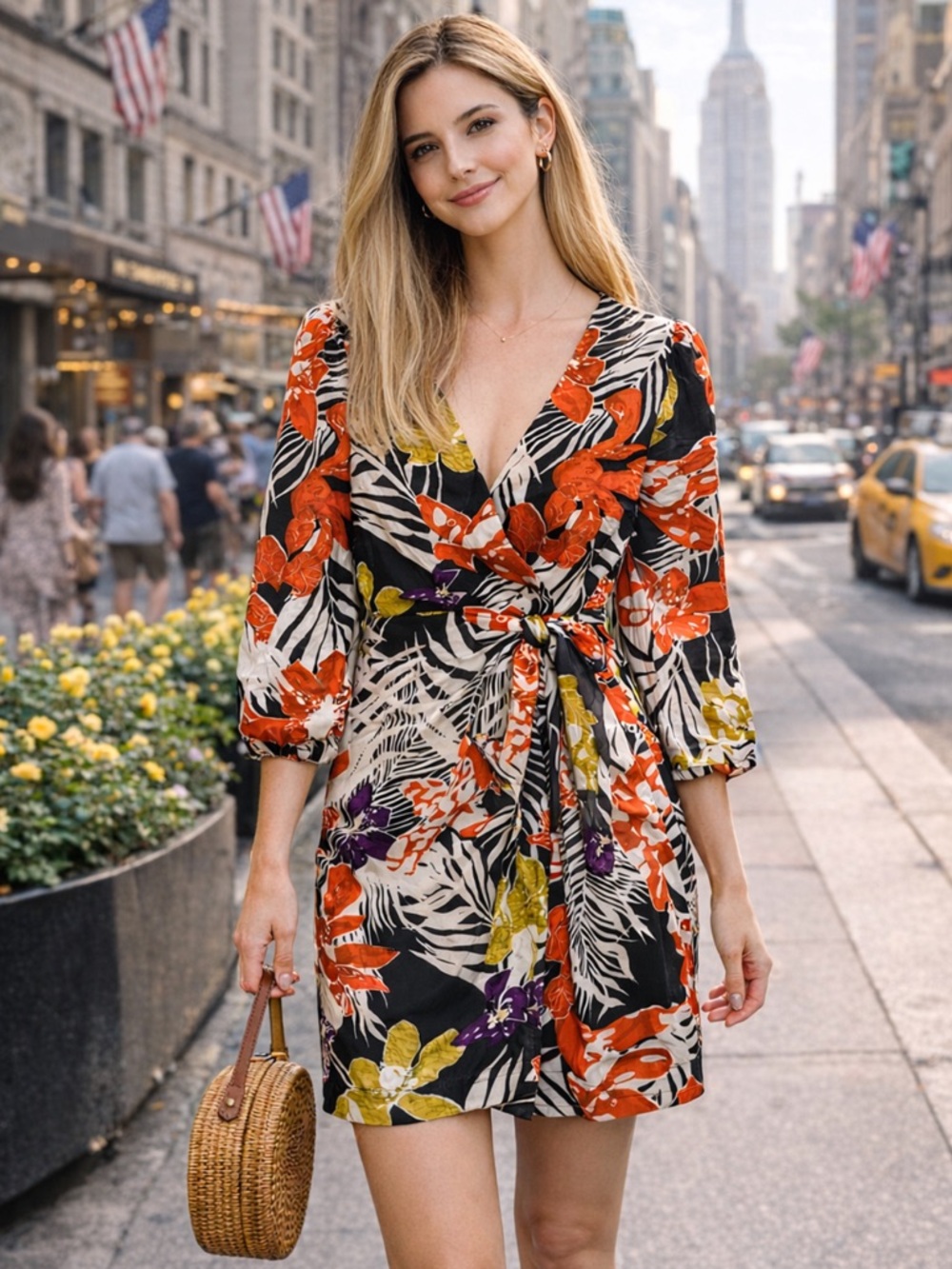 🇫🇷See By Chloé Odile Silk Floral Dress Paris Designer